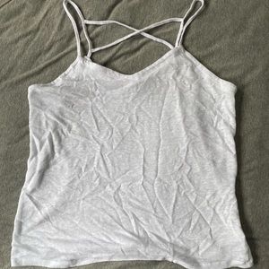 White tank top